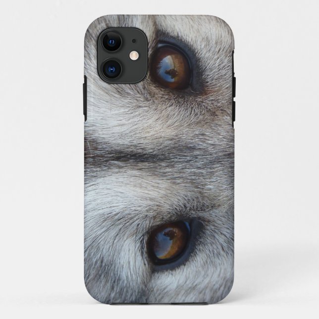 Wolf iPhone 5 Case Wolf Pup Eyes Case Wolf Gifts (Back)