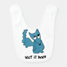 Wolf it down bib