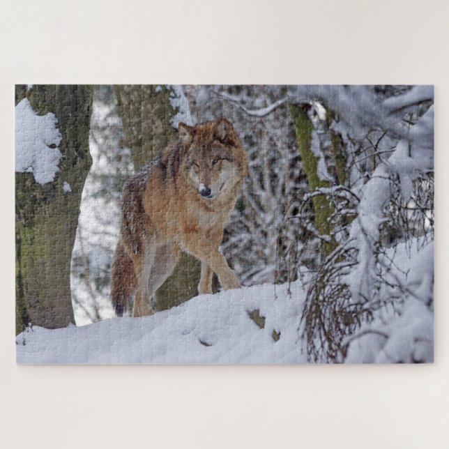 Wolf Jigsaw Puzzle (Horizontal)