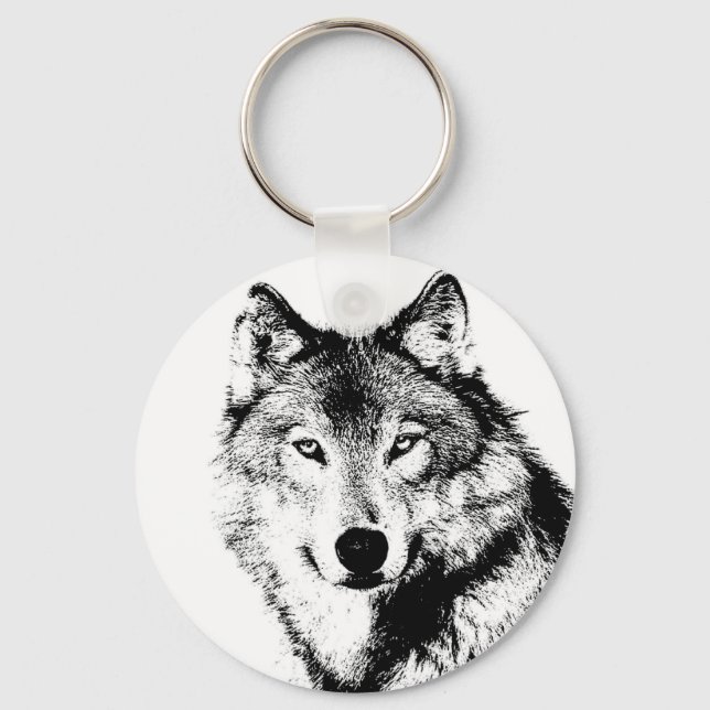 Wolf Key Ring (Front)