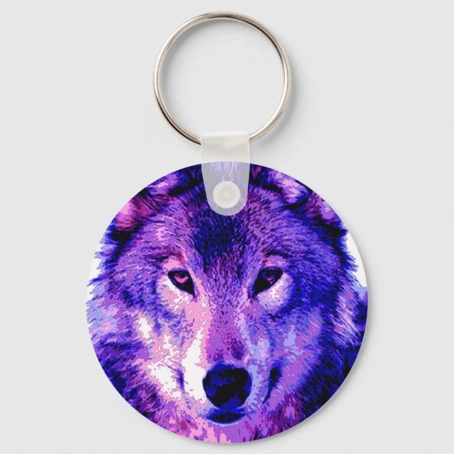 Wolf Key Ring (Front)