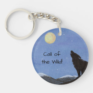 Wolf Key Ring