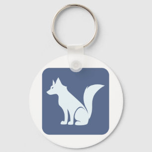Wolf Key Ring