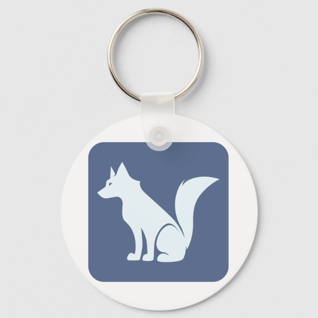 Wolf Key Ring (Front)
