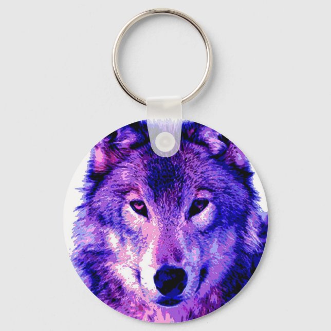 Wolf Key Ring (Front)