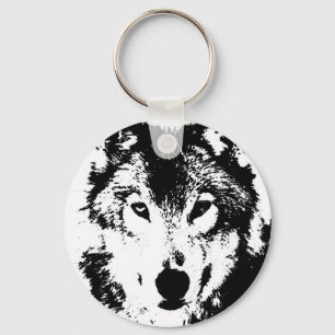 Wolf Key Ring