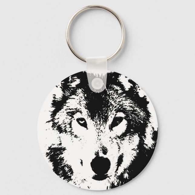 Wolf Key Ring (Front)