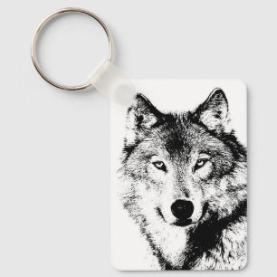 Wolf Key Ring