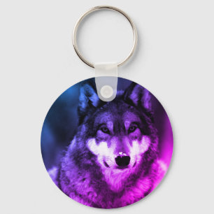 Wolf Key Ring