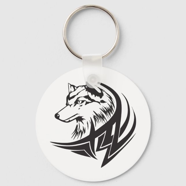 Wolf Key Ring (Front)