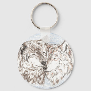 Wolf Keychain Support