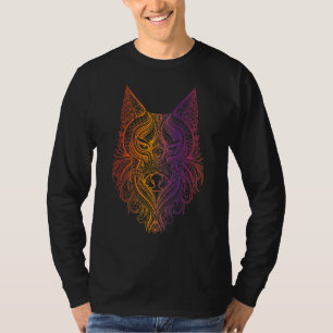 Wolf Love Wolves Tribal Tattoo Wolf 1 T-Shirt
