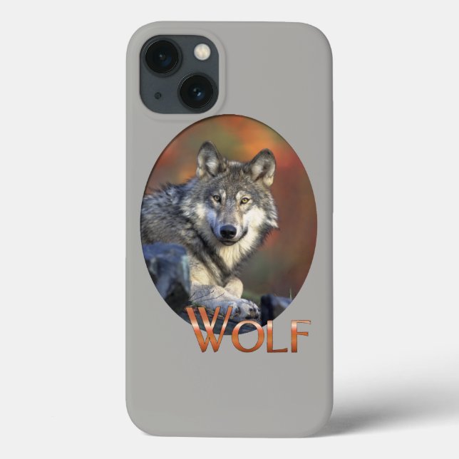 Wolf Lovers Art Case-Mate iPhone Case (Back)