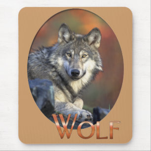 Wolf Lovers Art Mouse Pad
