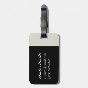Wolf Luggage Tag