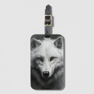 Wolf Luggage Tag