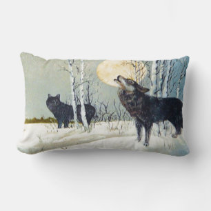 Wolf lumbar cushion