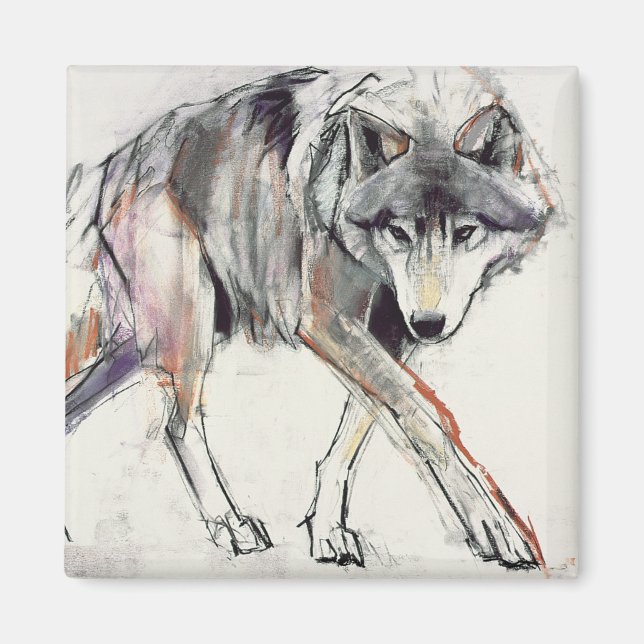 Wolf Magnet (Front)
