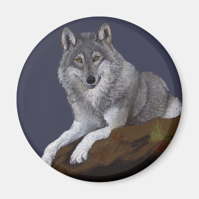 Wolf Magnet (Front)