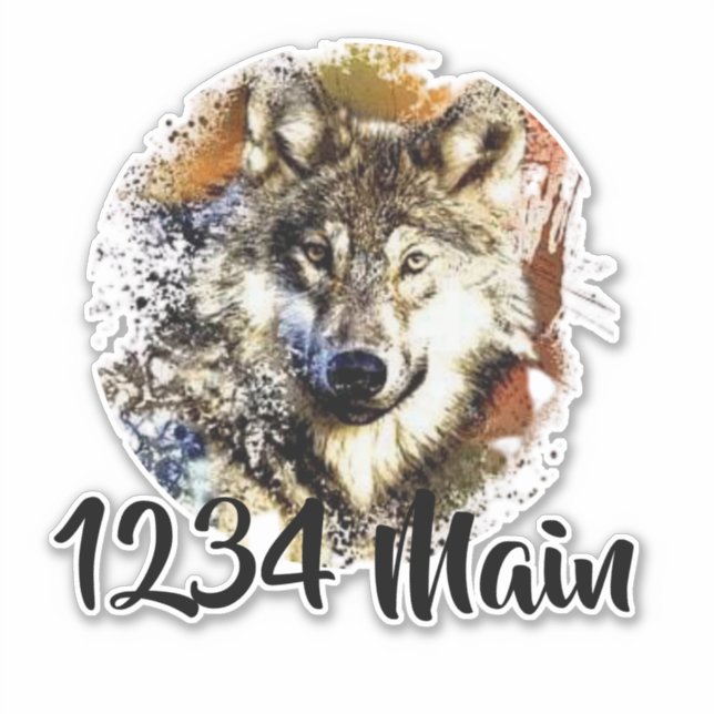 Wolf mailbox (Front)