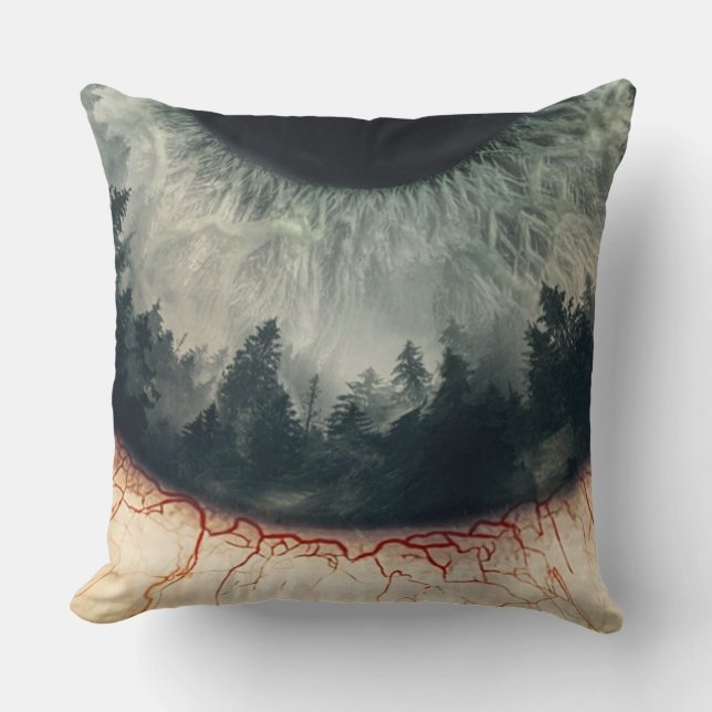 Wolf Man Cushion (Front)
