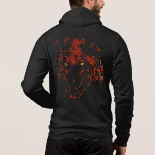 wolf man hoodie