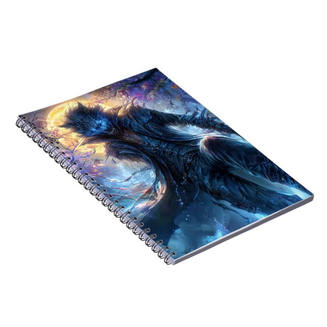 Wolf Man  Notebook (Right Side)