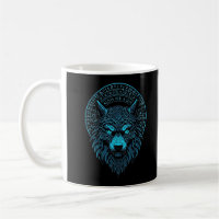 Wolf Mask Odin Runes Norse Compass Viking