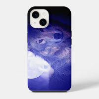 Wolf, Moon & Blue Night
