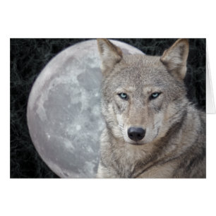 Wolf Moon Card
