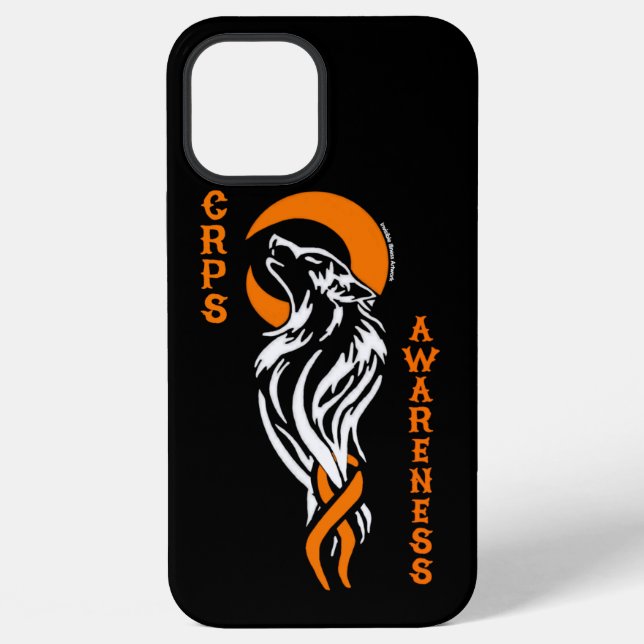 WOLF/MOON...CRPS iPhone CASE (Back)