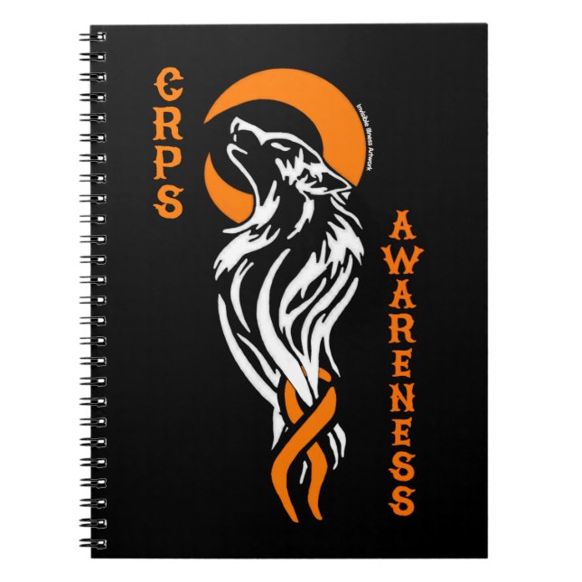 WOLF/MOON...CRPS NOTEBOOK (Front)