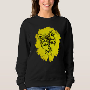 Wolf Moon Motif Pack Wild Lupus Colourful Wolves D Sweatshirt