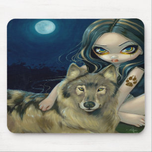 "Wolf Moon" Mousepad