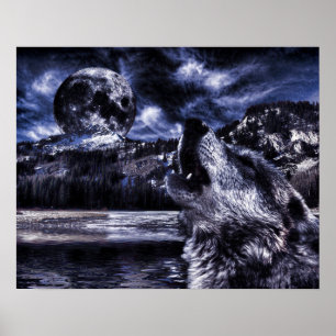 Wolf Moon Poster