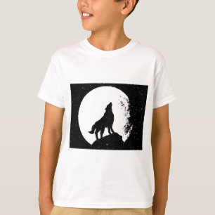 Wolf & Moon Silhoutte T-Shirt