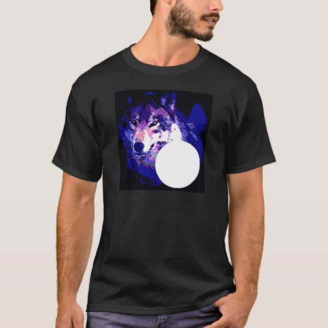 Wolf & Moon T-Shirt (Front)
