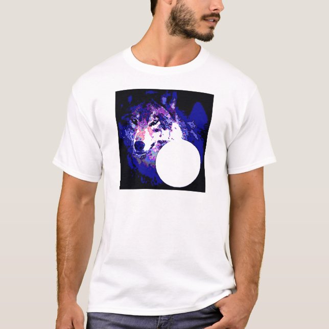 Wolf & Moon T-Shirt (Front)