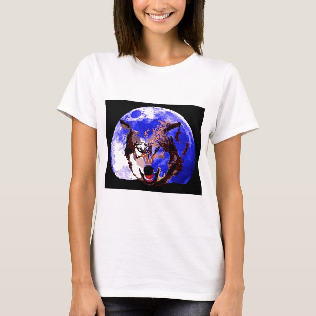 Wolf & Moon T-Shirt (Front)