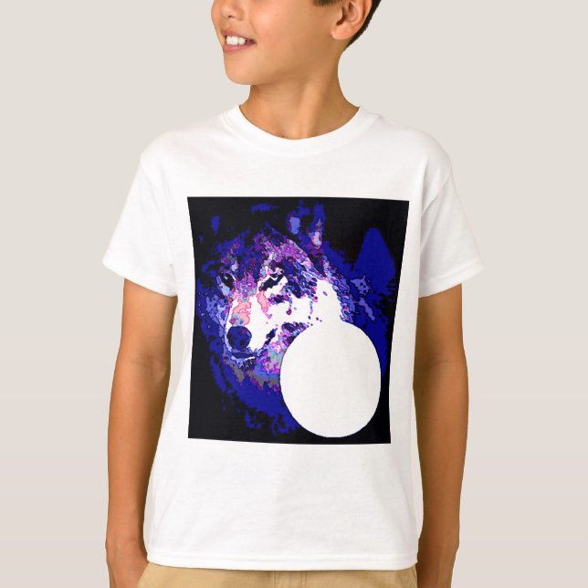 Wolf & Moon T-Shirt (Front)