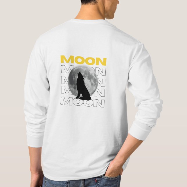 Wolf Moon T-Shirt (Back)
