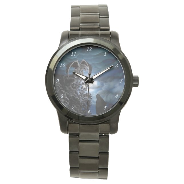 Wolf moon - Wolf with Golem Watch (Front)