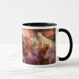 Wolf Mountain Art Mug