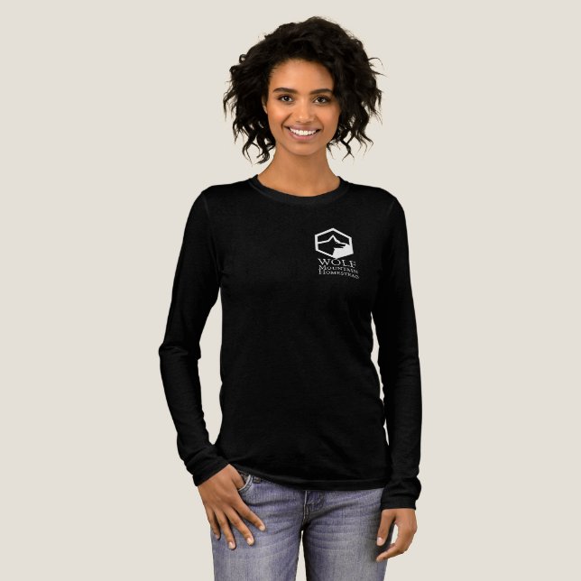 Wolf Mountain Homestead Tri-Blend Shirt (Full Front)