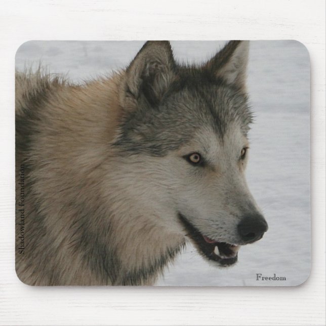 Wolf Mouse Pad (Front)