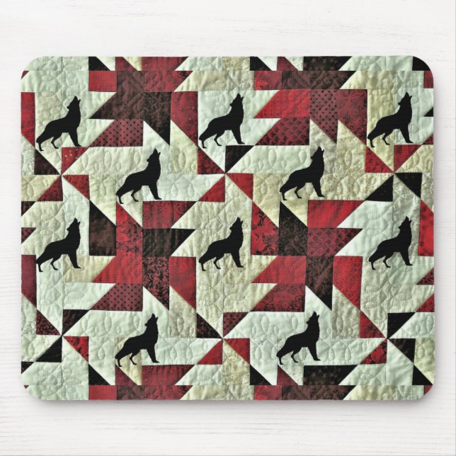Wolf Mouse Pad (Front)