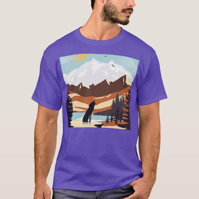 Wolf National Park T-Shirt (Front)