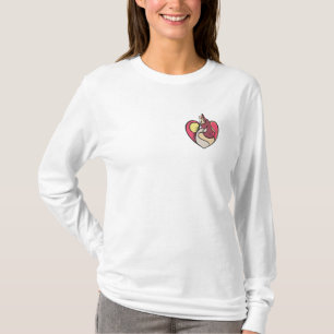 WOLF = no text, small emblem on breast T-Shirt