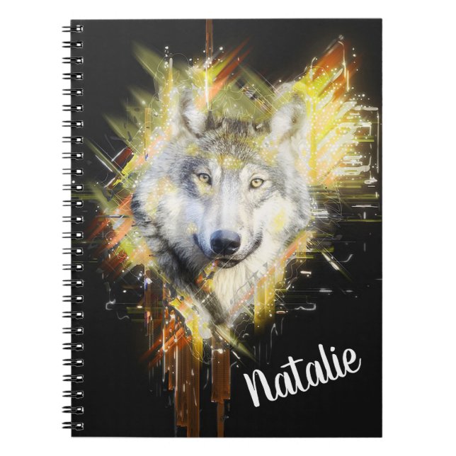Wolf Notebook (Front)