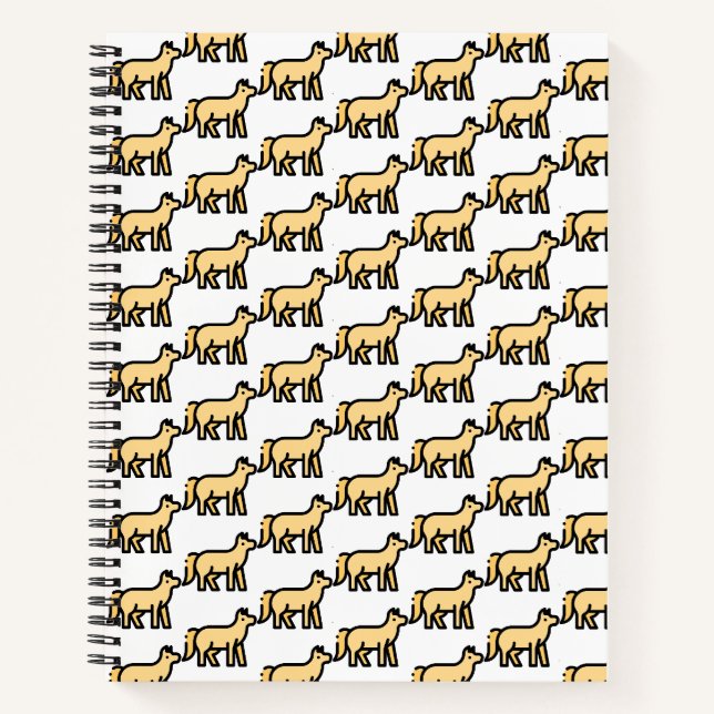 Wolf Notebook (Front)